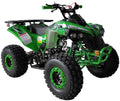 125cc ATV Quad Youth Utility Style ATV 125cc Fully Automatic Sight Reverse Double LED Headlights Gas ATV 4 Wheeler ATVs Quads Big 19/ 18