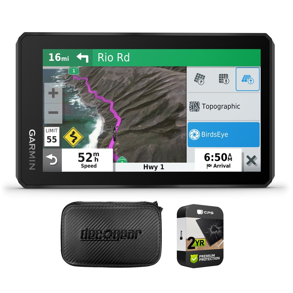 Garmin 010-02296-00 Zumo XT 5.5 inch Bluetooth Hands-Free Motorcycle Navigator GPS Bundle with Deco Gear Hard EVA Case