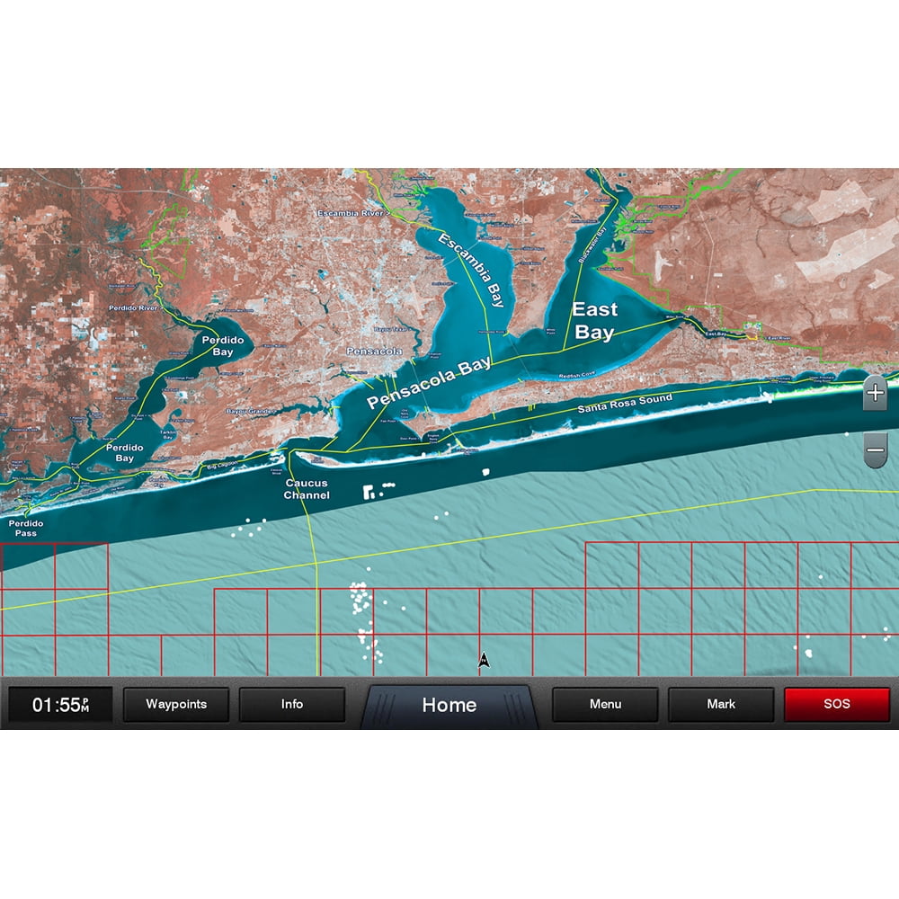 Garmin Standard Mapping - Emerald Coast Professional (010-C1191-00) Emerald