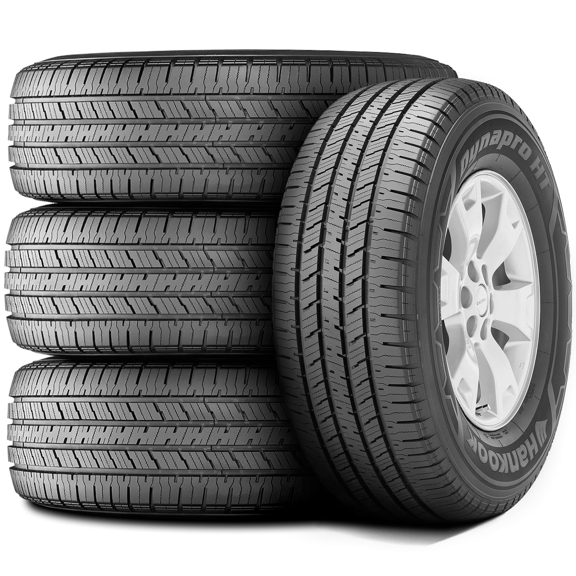 Set of 4 (FOUR) Hankook Dynapro Dark 265/60R18 110T Dashboard A/S All Season Tires Fits: 2014-15 Jeep Grand Cherokee Summit, 2017-21 Jeep Grand Cherokee Trailhawk