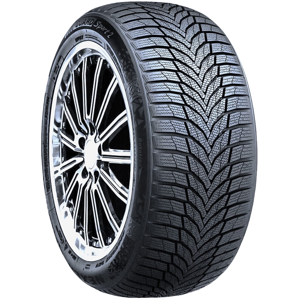 Set of 4 (FOUR) Nexen Winguard Sport 2 235/45R19 99V XL (Studless) Snow Winter Tires Fits: 2013-19 Ford Escape Titanium, 2022-23 Jeep Compass Red