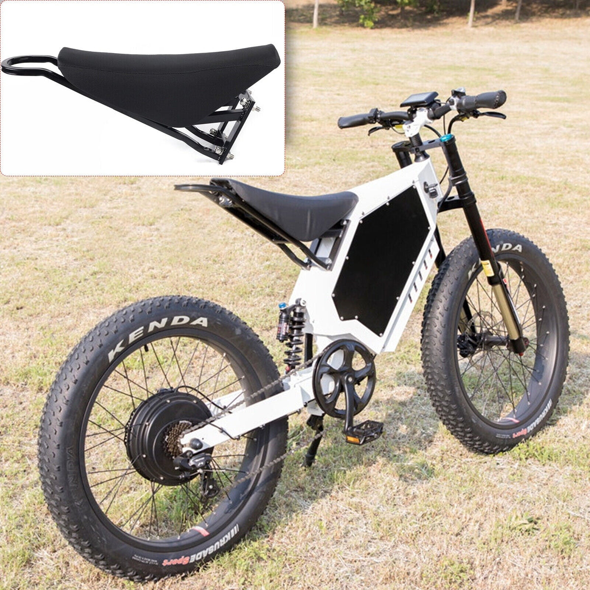 Stealth Bomber Mountain Bike Beach Cruiser Motorcycle PU Saddle Seat