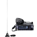 Uniden BearTracker 885 Hybrid CB Radio/Digital Scanner & TRAM 300 CB Antenna 4-Inch Magnet Kit with RG58 Coax and Rubber Boot