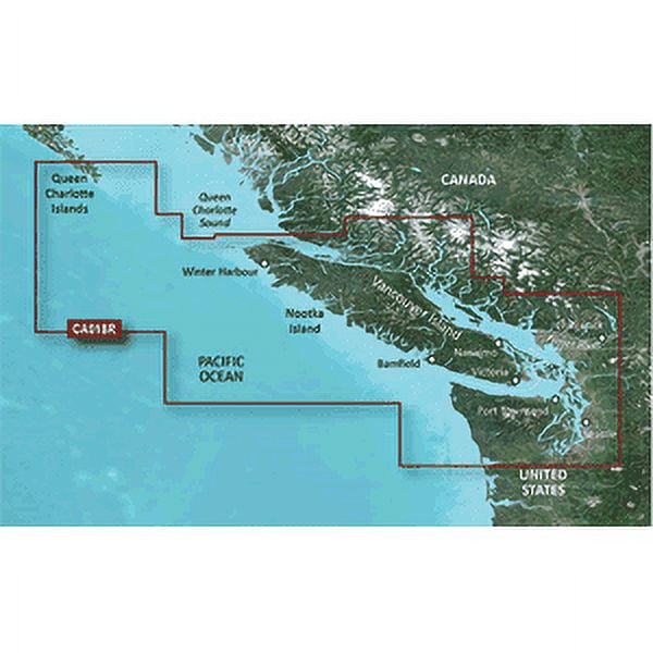 Garmin BlueChart? g3 Vision? HD - VCA018R - Inside - Outside Passage - microSD?/SD?