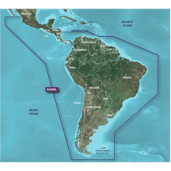 Garmin BlueChart? g3 HD - HXSA600X - South America - microSD?/SD?