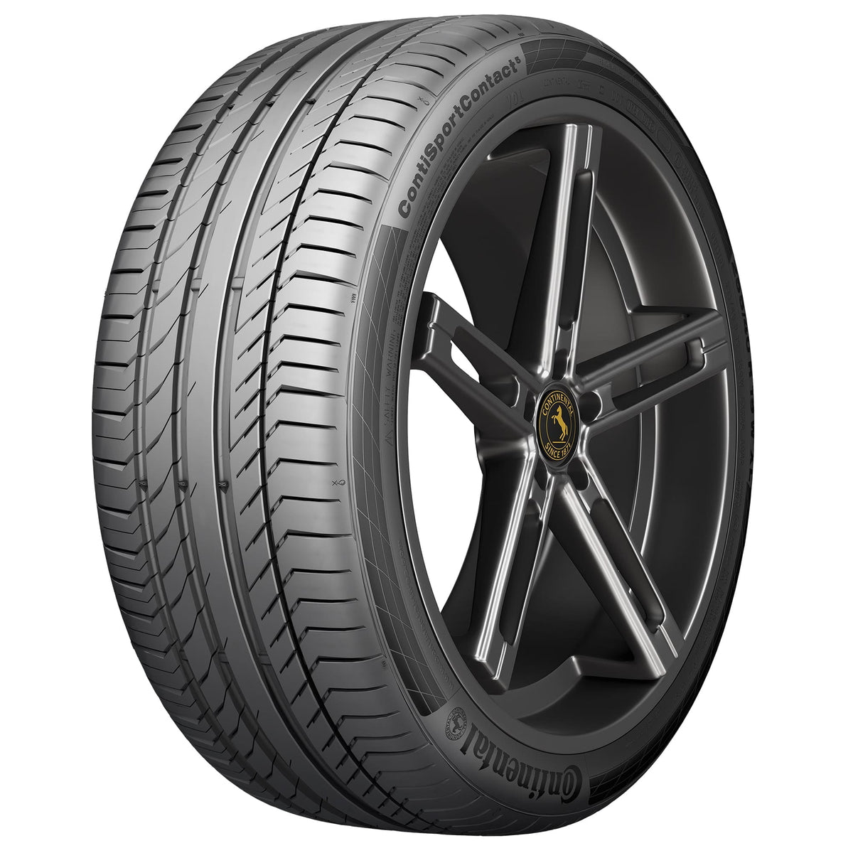 Continental ContiSportContact 5 Summer 225/40R19 93Y XL Passenger Tire