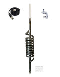 Monkey Made MM9 CB Radio Antenna, Short Shaft, 18FT COAX, BRACKET & STUD