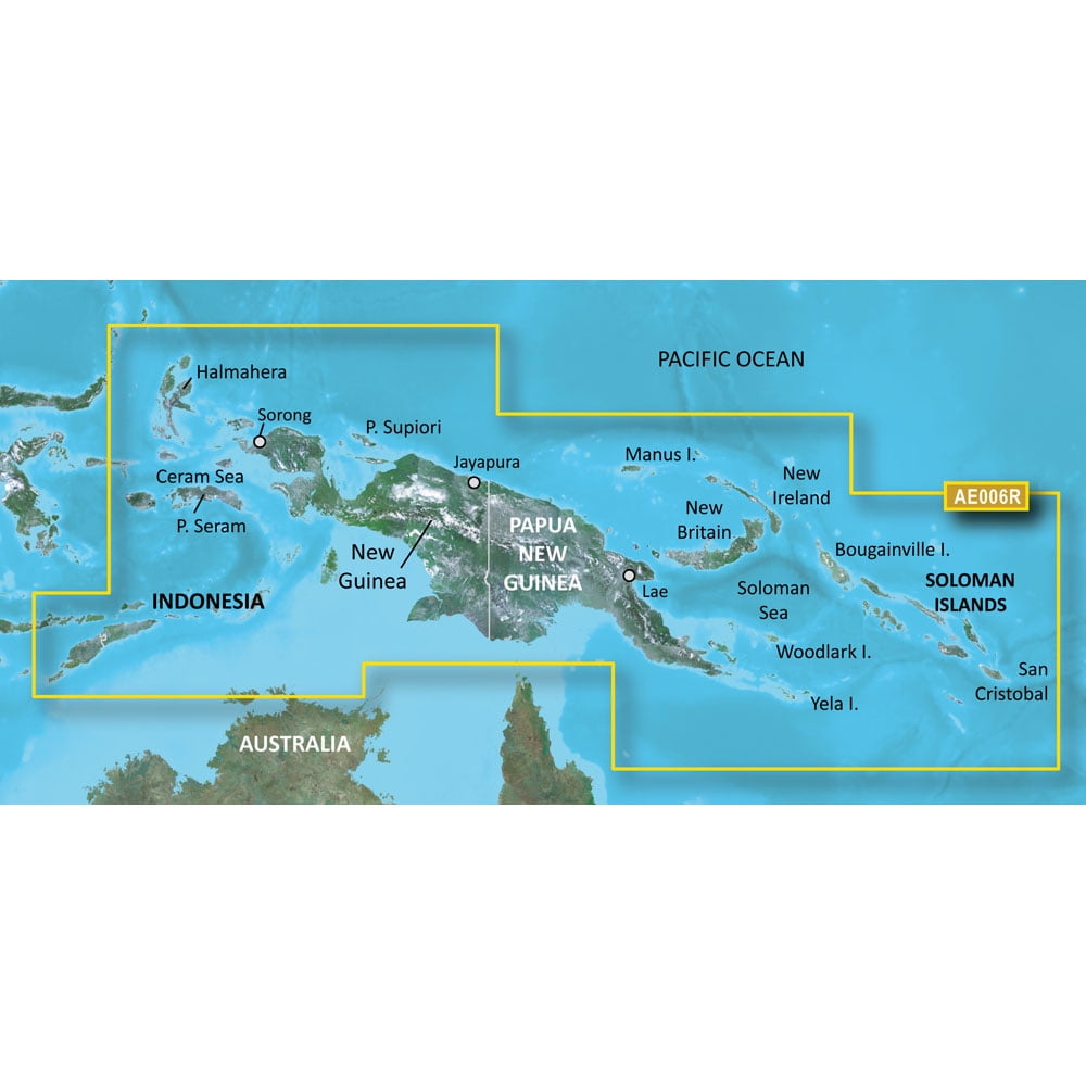 Garmin BlueChart? g3 Vision? HD - VAE006R - Timor Leste/New Guinea - microSD?/SD?
