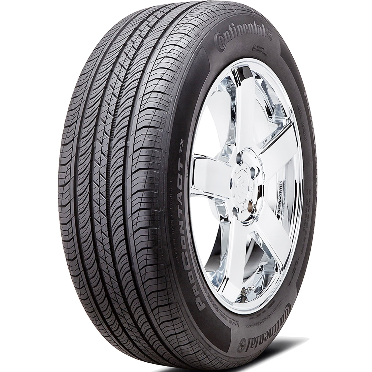 Continental ProContact TX 215/60R17 96H A/S All Season Tire Fits: 2017 Jeep Renegade North, 2017 Rogue SV