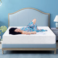 8 inches King Size Memory Foam Mattress, Bed in Camcorder Box Medium Firm, Made in USA