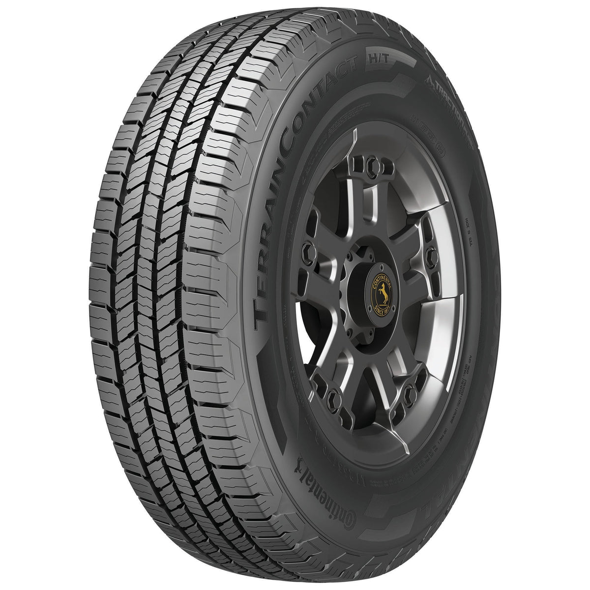 Continental TerrainContact H/T All Season LT265/60R20 121/118R Refurbished Light Truck Tire Fits: 2022 Toyota Tundra SR TRD Off-Road, 2022 Chevrolet Silverado 1500 LTD LT Trail Boss