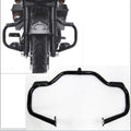 HTT Motor Black Highway Rail Engine Guard Crash Bar for Harley Davidson Touring 2009 - 2017 Road King FLHR/ Street Glide FLHX/ CVO Street Glide FLHXSE (Aftermarket 49155-09A)