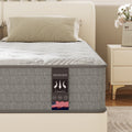 BoTong 12 inch Queen Size innerspring Mattress,Gel Foam & Pocket Spring Hybrid Mattress,Back Screen Stomach mattress