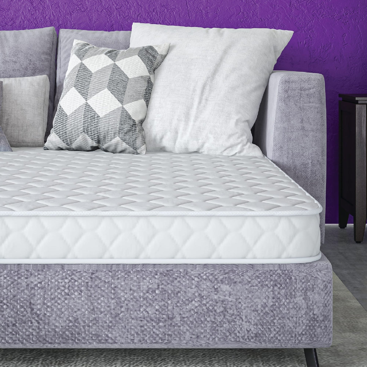 Classic Brands Innerspring Replacement Sleep Sofa Bed 4-inch Mattress, Twin Size