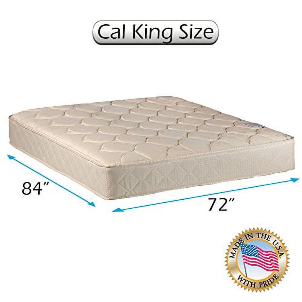 Comfort Classic Gentle Firm (California King - 72 x84 x9 ) Mattress Only - Fully Assembled, Orthopedic, Good for your back, Superior Standard - Long Lasting and 2 Sided by Dream Solutions USA