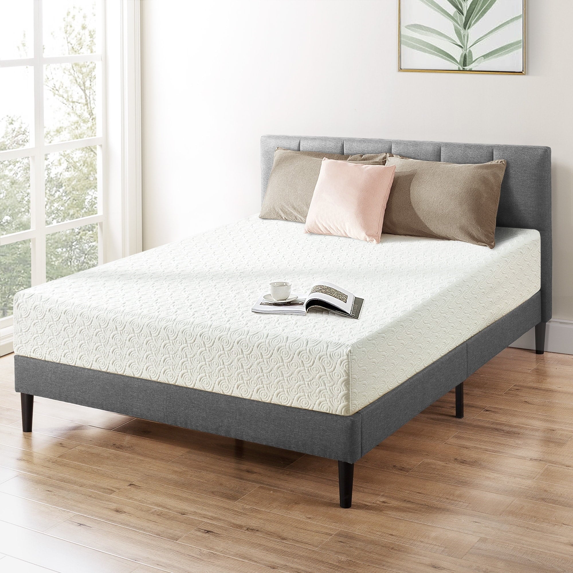 Crown Comfort 11 inch Signature Gel Memory Foam Mattress Cooling Gel Infusion Full
