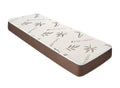 Customize Bed 6 inch Gel Memory Foam Mattress with Rayon Derived from Bamboo Cover, Cot Size 30x74 - CertiPUR-US Certified, Made in USA