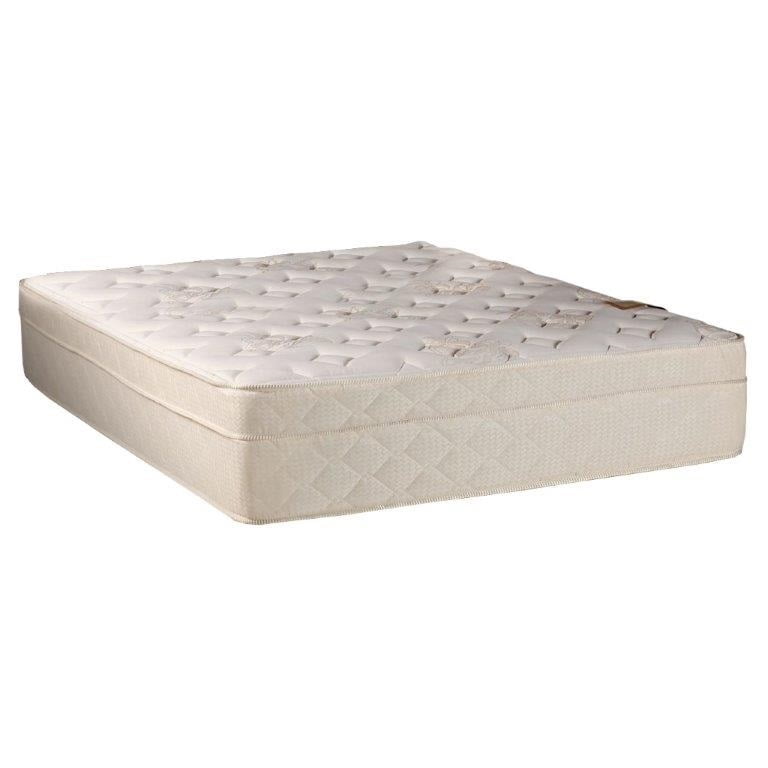 DS USA Beverly Hills Pillowtop Firm Foam Encased Twin Mattress Only with Mattress Protector Included - Sleep System Support, Longlasting, Orthopedic by Dream Solutions USA