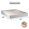 Dream Sleep Legacy Queen Size None Flip One-Sided Mattress Only with Mattress Cover Protector Included - Good for your back, Innerspring Coils, Orthopedic by Dream Solutions USA