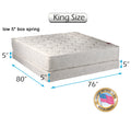 Dream Solutions Legacy 8 Mattress and Low Profile Box Spring Set