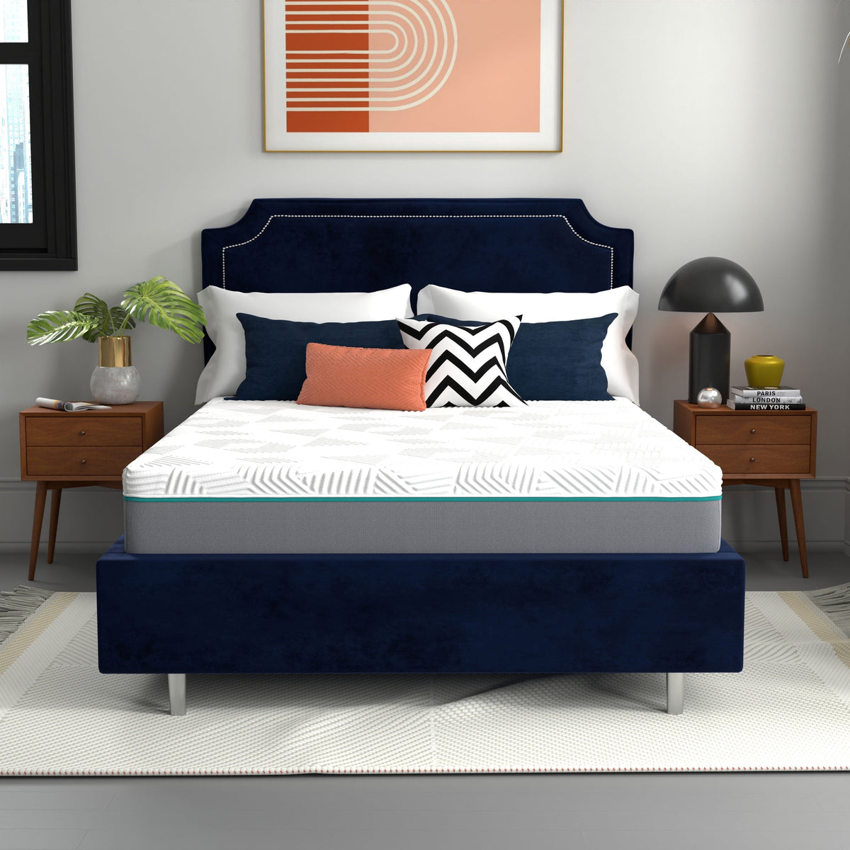 Early Bird CopperCool Performance Medium Hybrid Mattress - 10 - Twin