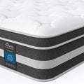 Eseren Queen Mattresses 12 Inch - Individual Pocket Spring Hybrid Mattress Queen with Gel Memory Foam, Medium Firm Support, Breathable Queen Size Mattress in Lens Box, 80 *60 *12 , Queen Size