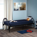Fortnight Bedding 6 inch Foam Mattress with Blue Nylon Cover Made In USA (30x74x6)