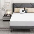 Full Mattress, 8 inch Memory Foam Mattress, Medium Feeling Mattresses, Made in USA, White
