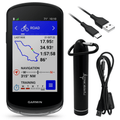Garmin Edge 1040 GPS Bike Computer, Display and Off-Road, Spot-On Accuracy with Wearable4U Power Bank Bundle