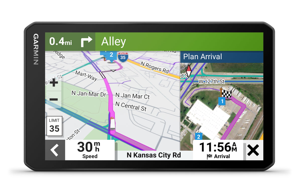 Garmin d¨¥zl OTR710 GPS Truck Navigator 7 Screen 010-02739-00 - Black