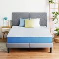 GrandRest 10'' Adult LuxeComfort Gel Memory Foam Mattress, Twin, Blue