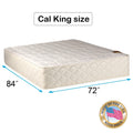 Grandeur Deluxe California King Medium Firm Two-Sided Mattress Only with Mattress Cover Protector Included - Fully Assembled, Sleep Support, Long Lasting Comfort by Dream Solutions USA