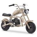 HOVER HEART Gas Mini Chopper Bike, DB003 Model 49.4 CC 2-Stroke Dirt Bike with Back Shock Absorber, Headlight, Metal Frame, Behind Disc Brakes, Max Load 165Lbs, Up Display 20Mph, EPA Approved