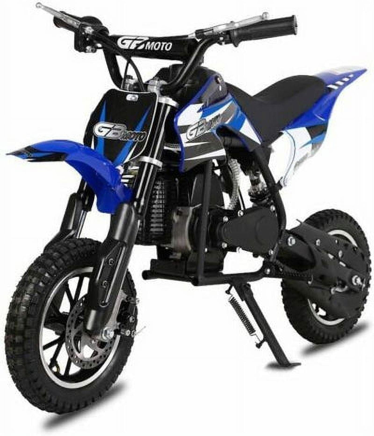 Kids Mini 50CC Gas Dirt Bike, DB1 Model 2 Stroke Ride Screen Bike with Off-Road Tire, Shocks, Pull Start, Oil Mixed Required, Support Up Screen 165lbs