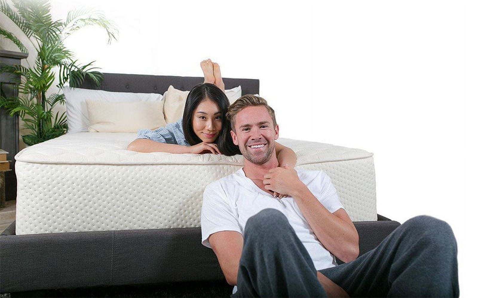 Latex For Less 7 Natural Latex Mattress - 2 Sided - Queen