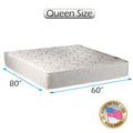 Legacy Double-Sided Queen Size Mattress Only with Mattress Cover Protector Included - Orthopedic, Innerspring coils, Fully Assembled, Long Lasting Comfort by Dream Solutions USA