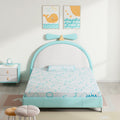 MLILY Jama 5 inch Memory Foam Mattress for Kids, Twin Mattress for Bunk Bed, Blue