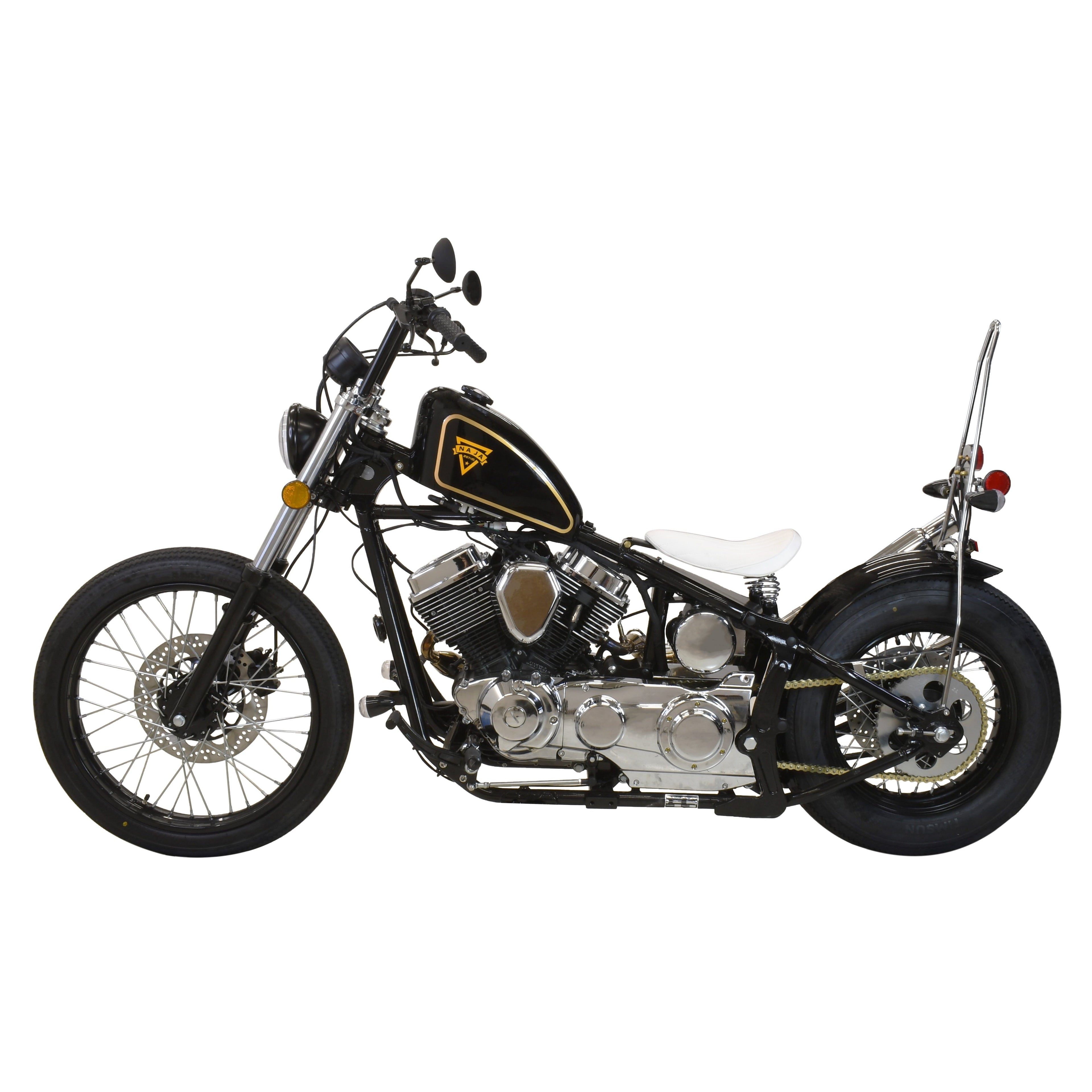 Massimo Motor Naja V-Twin 2 Cylinder 249cc EFI Motorcycle (Black)