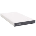 Modern Contemporary Urban Design Bedroom Twin Size XL 6inch Mattress, Fabric, White