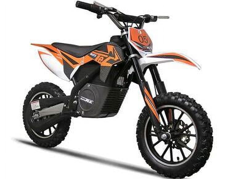 MotoTec 24V Kids Electric Dirt Bike Orange