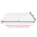 Mozaic Company Sorra Home Relay Indoor Futon Mattress Cinnamon /75 x 54 x 6 in - Full