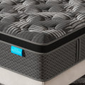 Nisien Black 10 inch Queen Mattress, Cooling Gel Memory Foam Hybrid Mattress in Lens box, Queen, Medium,Euro Top