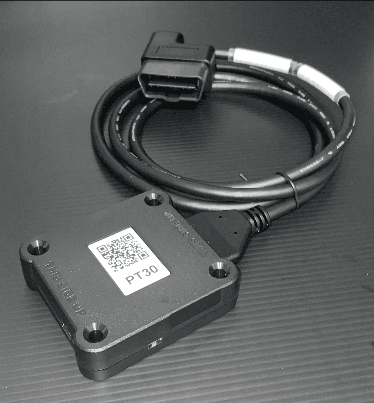PT30 LOG BOOK, ELD HOS, Electronic Driver Log+OPTION Screen Track TRAILER+CARGO w/ Light Duty ODBII Cable