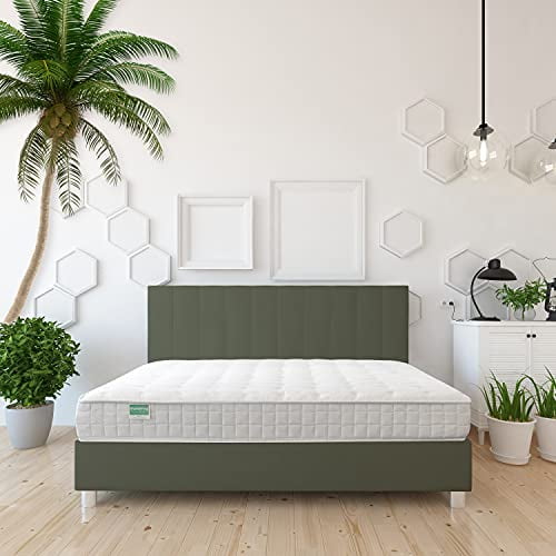 Palmpring Organic Cambay Cal King Mattress - Organic Coconut Coir 6¡± Extra Firm 1 Layer Comfortable Sleep Bed Dust Free