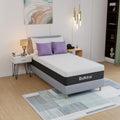 PayLessHere 12 Inch Twin Mattress Gel Memory Form Mattress Gel Infused Mattress in Lens Box with Pressure Relief and Cooler Cover Fiberglass Free CertiPUR Pre-owned Certification