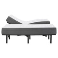 Pemberly Row 12 King Split Mattress and Model P Bed Base in White