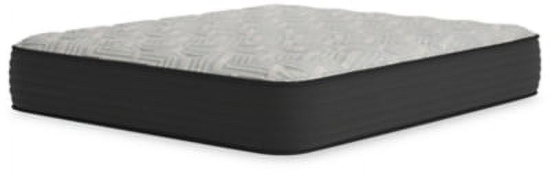 Signature Design by Ashley Traditional 14 Inch Palisades Plush Mattress, California King, White