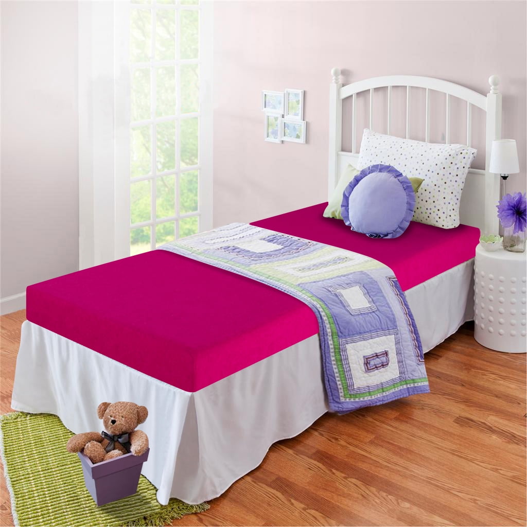 Sleep Master Memory Foam 5 Inch Youth Mattress, Twin, Pink