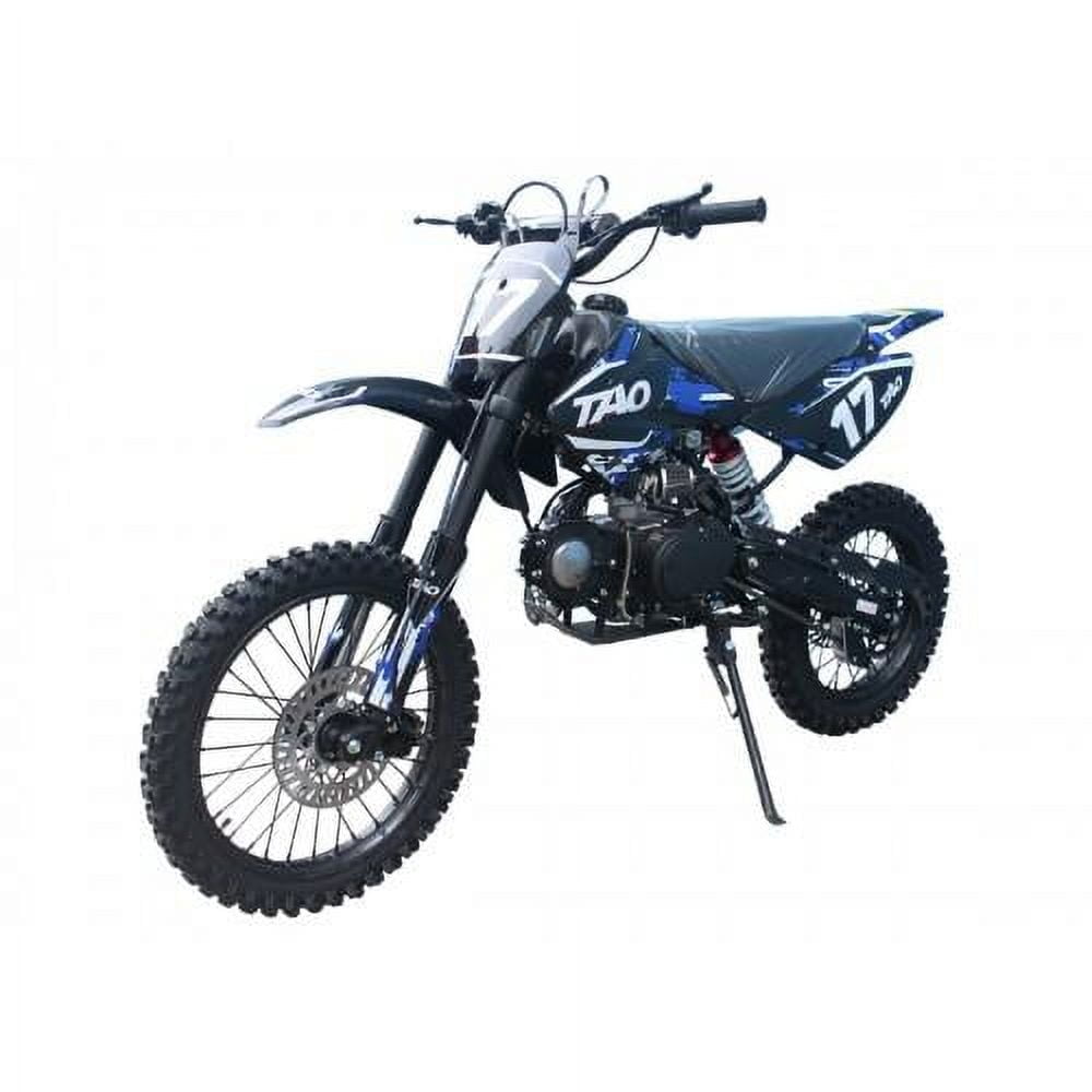 TAO MOTOR 125cc DB-17 KIDS DIRT BIKE automatic engine Kick Start 17inch front wheels 14 inch Back wheels£¬Blue