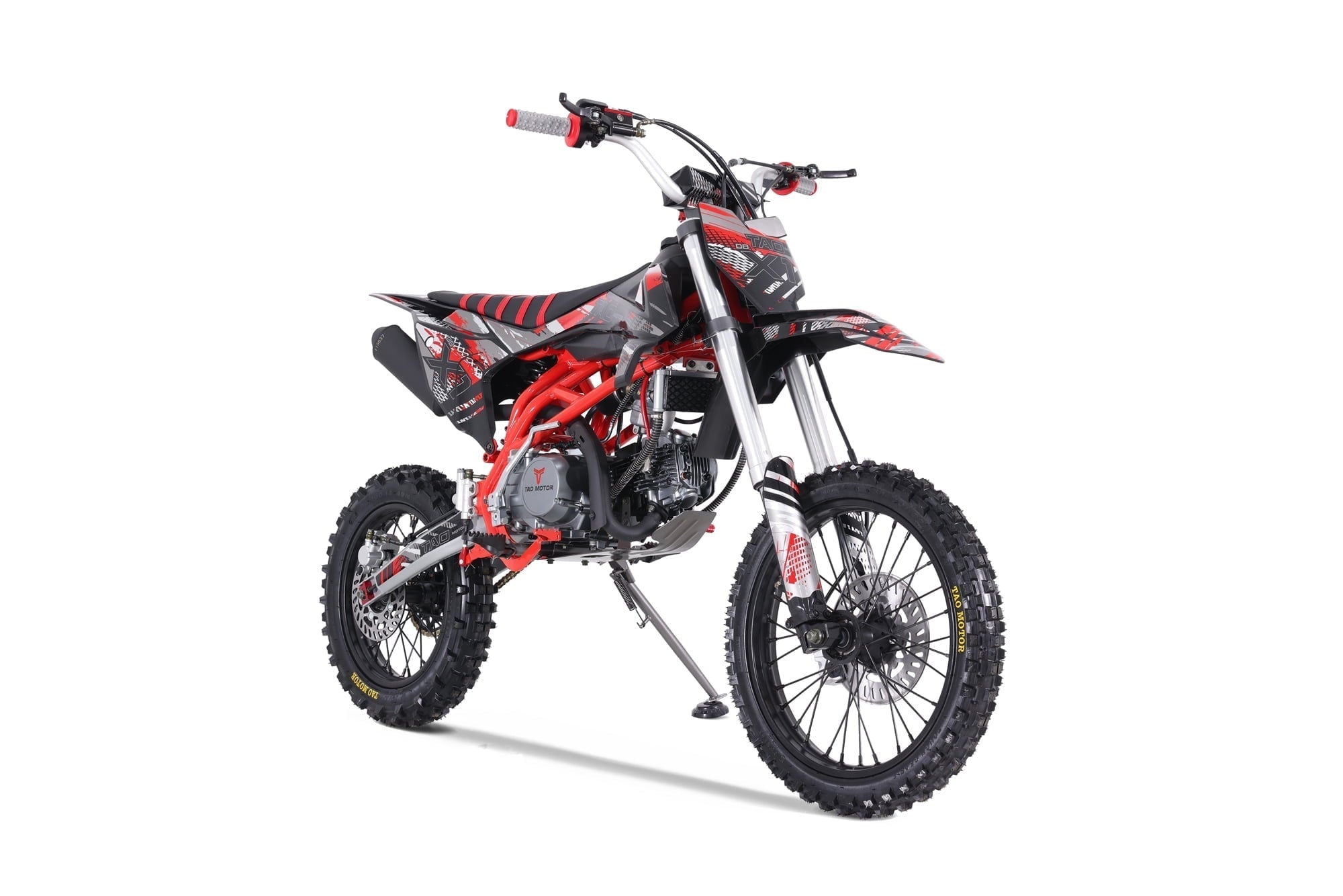 TAO MOTOR 140cc DBX1 Dirt Bike Air Cooled, 4-Stroke Engine Kick Start 17inch Front Wheels 14inch Back Wheels - Black